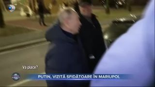 Putin, vizită sfidătoare &icirc;n Mariupol