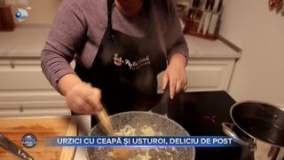 Urzici cu ceapă și usturoi, deliciu de post
