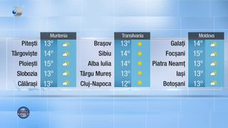 Prognoza meteo seara 19 martie 2023