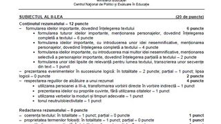 Edu.ro Simulare Română Evaluare Națională 2023.