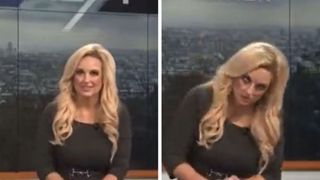 VIDEO: Incident incredibil în direct la TV! O prezentatoare a leșinat chiar în timpul emisiei meteo