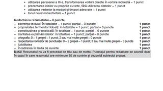 Subiecte simulare rom&acirc;nă Evaluare Națională 2023.