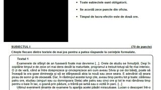 Simulare Evaluare Națională 2023