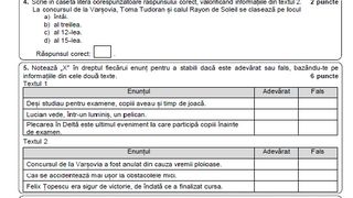 Simulare Evaluare Națională 2023