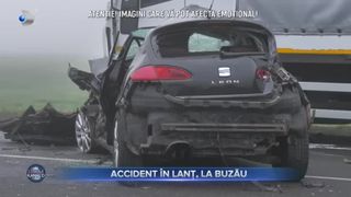 VIDEO- Accident grav în județul Buzău