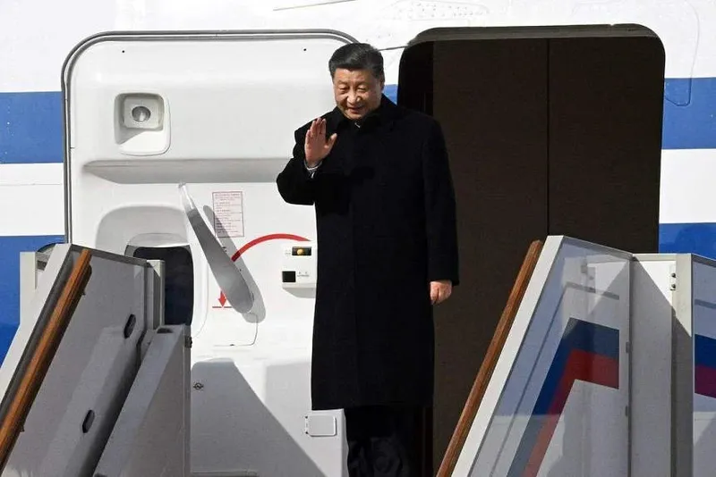Xi Jinping, aterizare la Moscova pentru întâlnirea cu Vladimir Putin