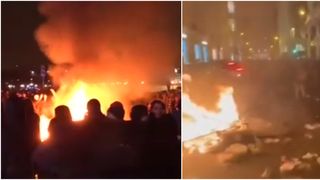 Noi proteste în Franța! Parisul este paralizat de violențe și flăcări