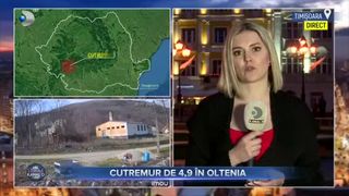 Cutremur de 4,9 &icirc;n Oltenia