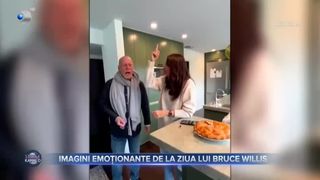 Imagini emoționante de la ziua lui Bruce Willis