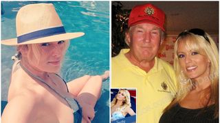 Stormy Daniels susține că s-a culcat cu Trump în 2006, când el era proaspăt căsătorit cu fosta primă doamnă Melania Trump. 