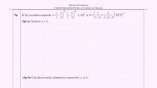 Simulare Matematică Evaluarea Națională 2023.