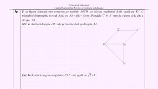 Simulare Matematică Evaluarea Națională 2023.