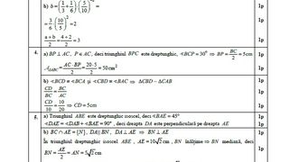 Simulare Matematică Evaluarea Națională 2023.