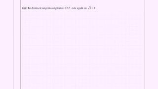 Barem Matematică Simulare Evaluare Națională 2023.