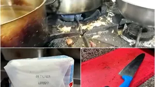 VIDEO- Mâncare din produse expirate, gătită în condiții mizere pentru 12 școli