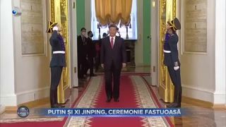 Putin și Xi Jinping, ceremonie fastuoasă