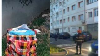 O cutie suspectă a fost abandonată în spatele unui bloc. Pirotehniștii intervin