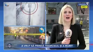 A vrut să prindă tramvaiul și a murit