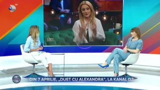 VIDEO- Din 7 aprilie, ”Duet cu Alexandra”, la Kanal D2