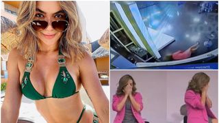 VIDEO. Momentul șocant în care o prezentatoare TV se prăbușește în timpul emisiunii LIVE