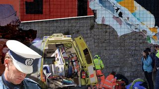 Un copil de 5 ani a ajuns la spital cu arsuri după ce a dat foc unui bidon cu motorină și ulei