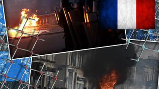 VIDEO- Proteste violente în Franța. Peste 170 de persoane au fost reținute