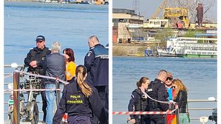 Tentativă de sinucidere pe faleza din Tulcea. Polițiștii au intervenit