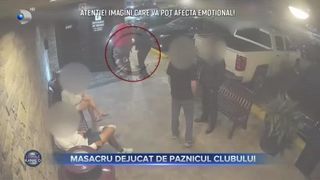 Masacru dejucat de paznicul clubului