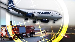 VIDEO - O aeronavă Tarom a aterizat de urgență, după ce pilotul ar fi rămas inconștient