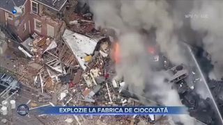 Explozie la fabrica de ciocolată