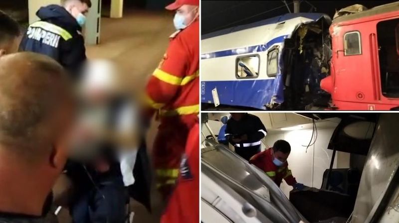 Accident feroviar grav în gara din Galați