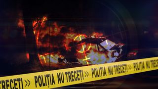 VIDEO - Atac armat în Maramureș. Mai mule utilaje forestiere au fost incendiate