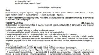 Simulare Bacalaureat 2023 Edu.ro. Proba scrisă la Limba și literatura română se desfășoară luni, 27 martie 2023. Posibile subiecte