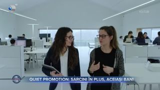 Quiet promotion: sarcini &icirc;n plus, aceiași bani