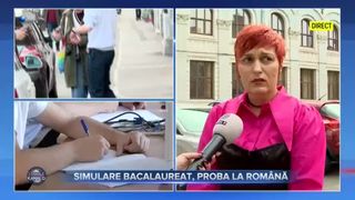 Simulare bacalaureat, proba la rom&acirc;nă