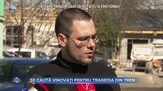 Se caută vinovați pentru tragedia din tren