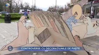 Controverse cu decorațiuni de Paște