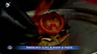 VIDEO- Burgerii și pastele, m&acirc;ncarea preferată a rom&acirc;nilor