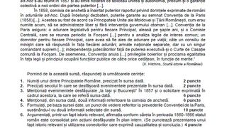 Barem simulare BAC 2023 Istorie.