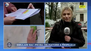 Simulare BAC- proba obligatorie a profilului