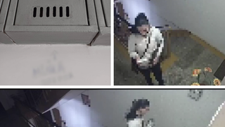 FOTO-O femeie din Galați a scris cuvinte vulgare pe pereți, după ce a cerut ajutor financiar pentru un minor bolnav