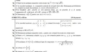Subiecte simulare BAC 2023 Matematică. Subiecte, barem și rezolvări!