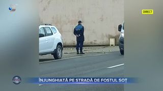 &Icirc;njunghiată pe stradă de fostul soț
