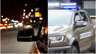 Un minor a fost prins  de autorități la volanul unei mașini, neavând permis de conducere. În dreapta sa se afla proprietarul autoturismului