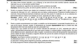 Barem simulare Informatică BAC 2023. Subiectul care i-a &icirc;ncurcat pe elevi