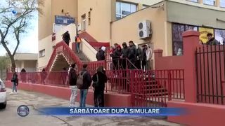 Sărbătoare după simulare