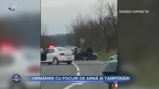Urmărire cu focuri de armă și tamponări