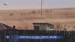 Furtunile de nisip, pericol major