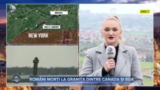 Rom&acirc;ni morți la granița dintre granița Canada și SUA