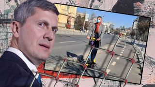 VIDEO- Deputatul Dan Barna a ajuns la spital după un accident cu trotineta electrică